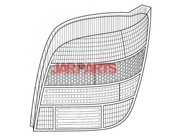 7070864 Taillight