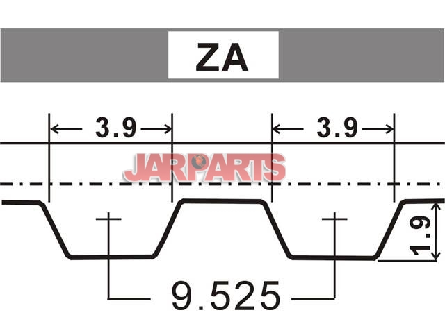 QTB128 Timing Belt