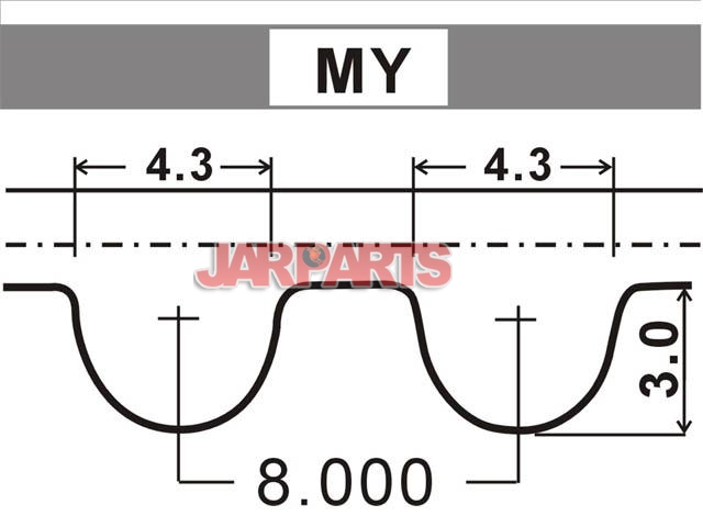 TB357 Timing Belt