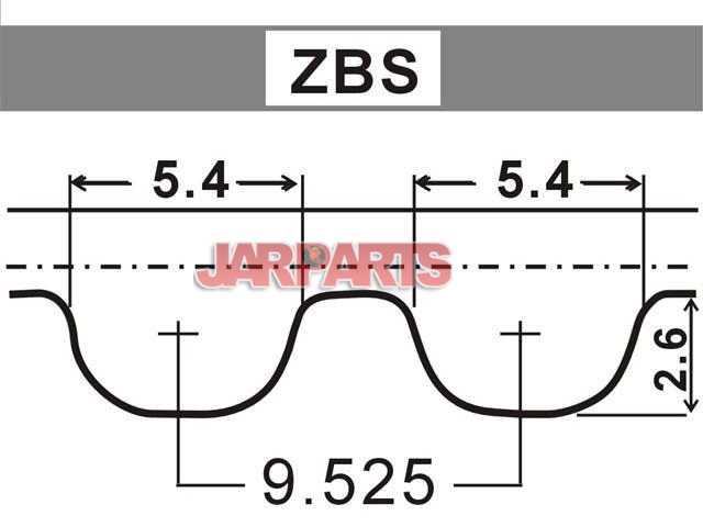 GTB1250XS Timing Belt