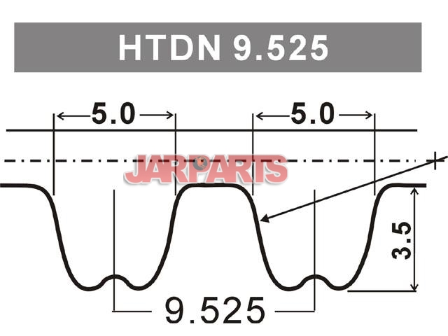 G364 Timing Belt