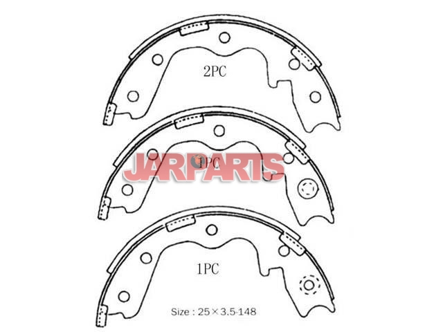 4406037P25 Brake Shoe