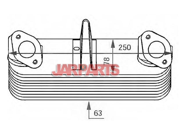 0011888901 Oil Cooler