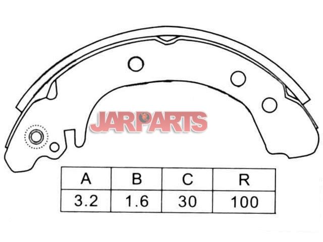 K11152 Brake Shoe