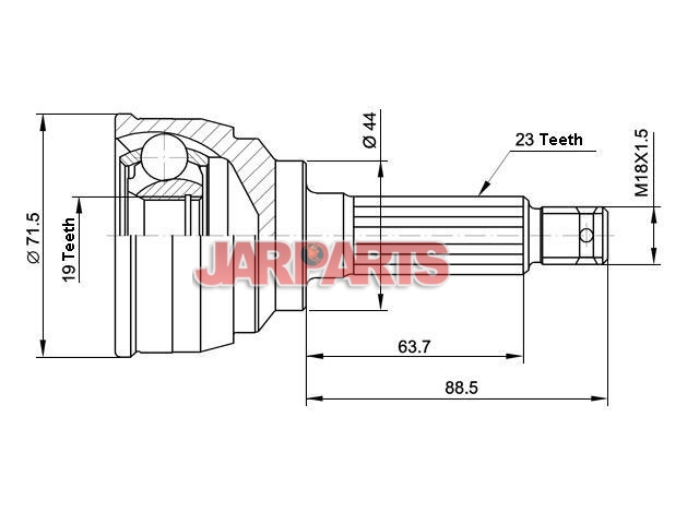 151068 CV Joint Kit