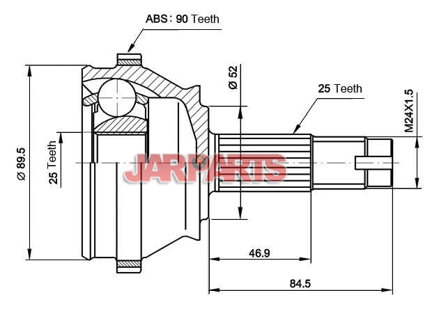 18259 CV Joint Kit