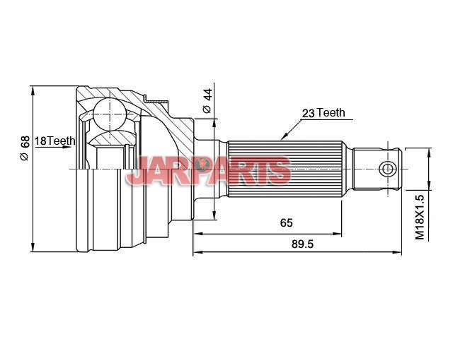 GSZ2620K* CV Joint Kit