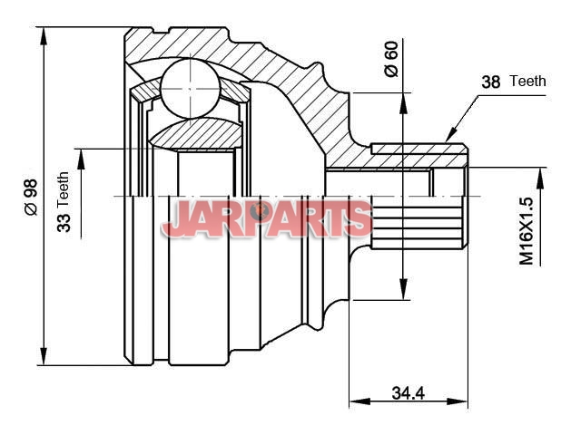 701498099 CV Joint Kit