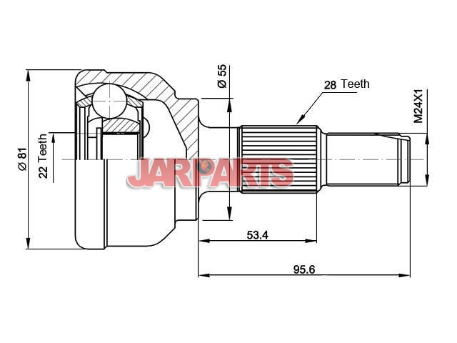 E21068002 CV Joint Kit