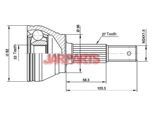 CVJ516410 CV Joint Kit