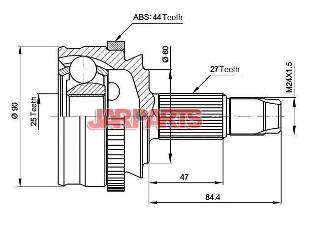 65251 CV Joint Kit