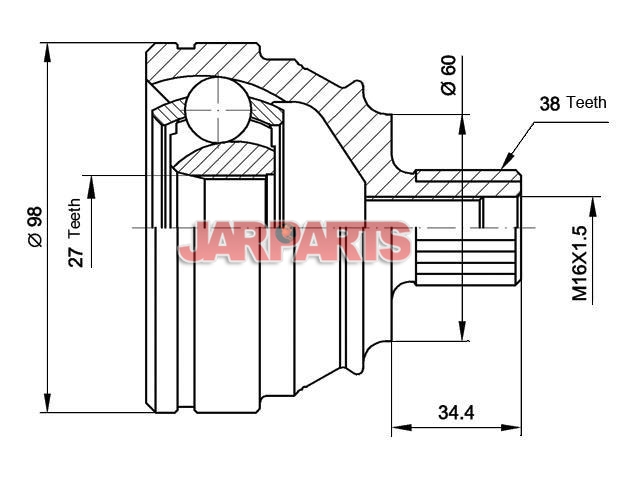 151230 CV Joint Kit