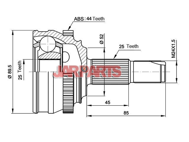 151257 CV Joint Kit