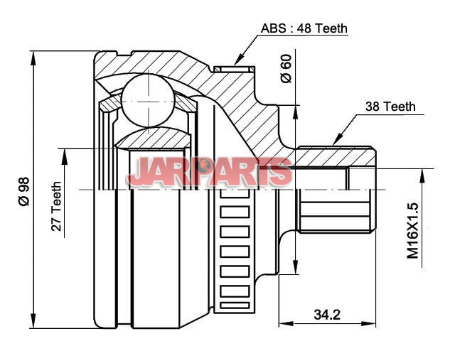 E303509 CV Joint Kit