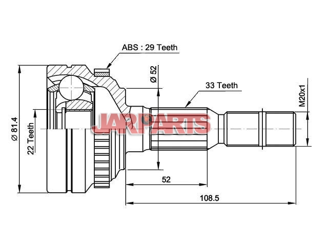 151412 CV Joint Kit