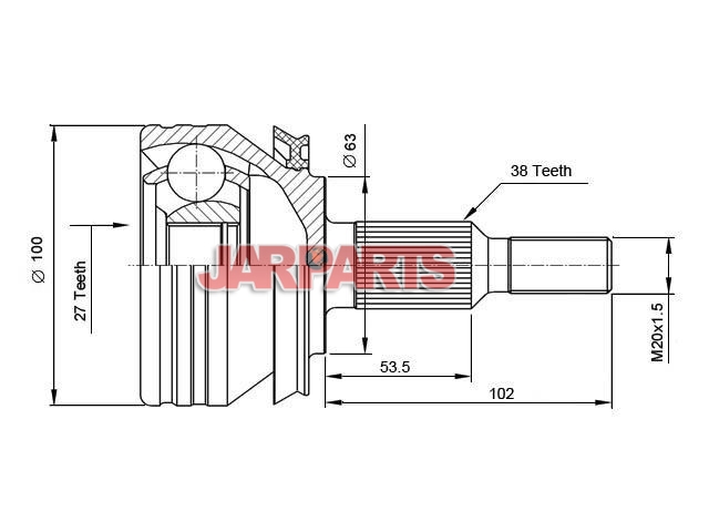 151478 CV Joint Kit