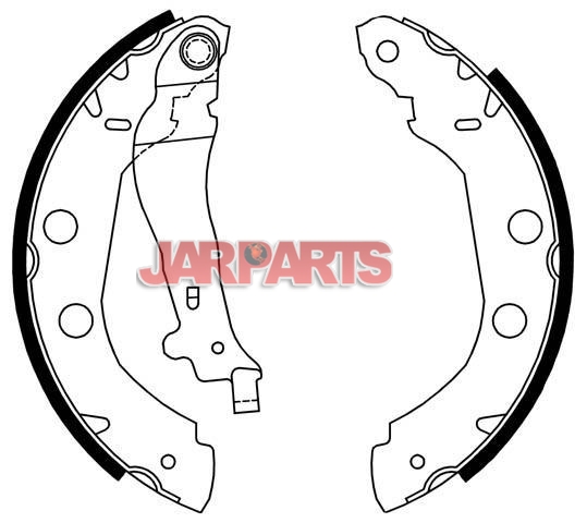 7701205517 Brake Shoe