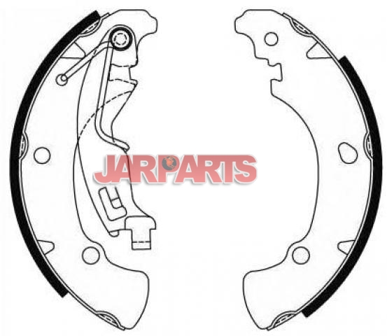 77362449 Brake Shoe