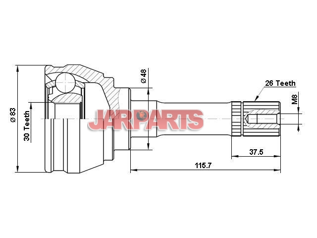 J2828015 CV Joint Kit