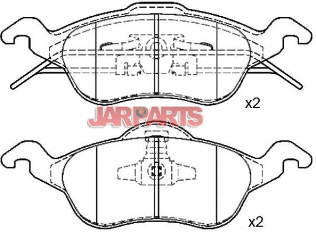 1075558 Brake Pad