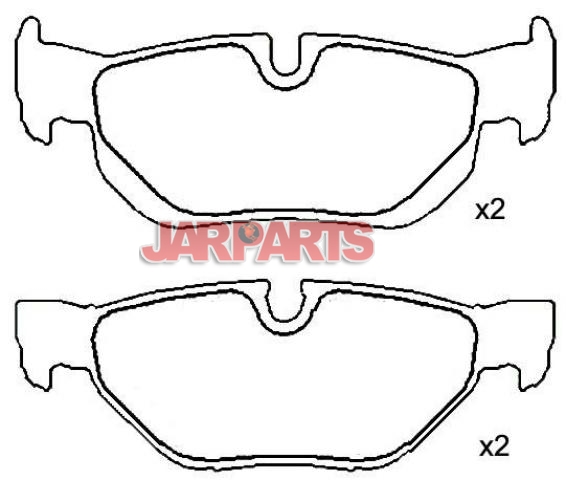 34216767150 Brake Pad